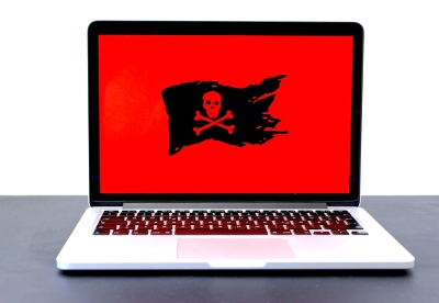 pirate-flag-on-laptop-screen-data-security-ciphertex-data-security-los-angeles-county