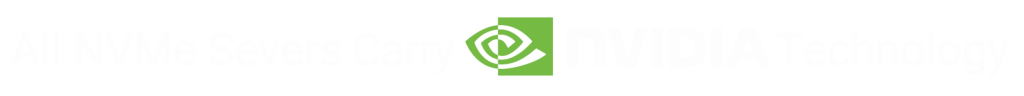 All NVME servers carry NVIDIA tech